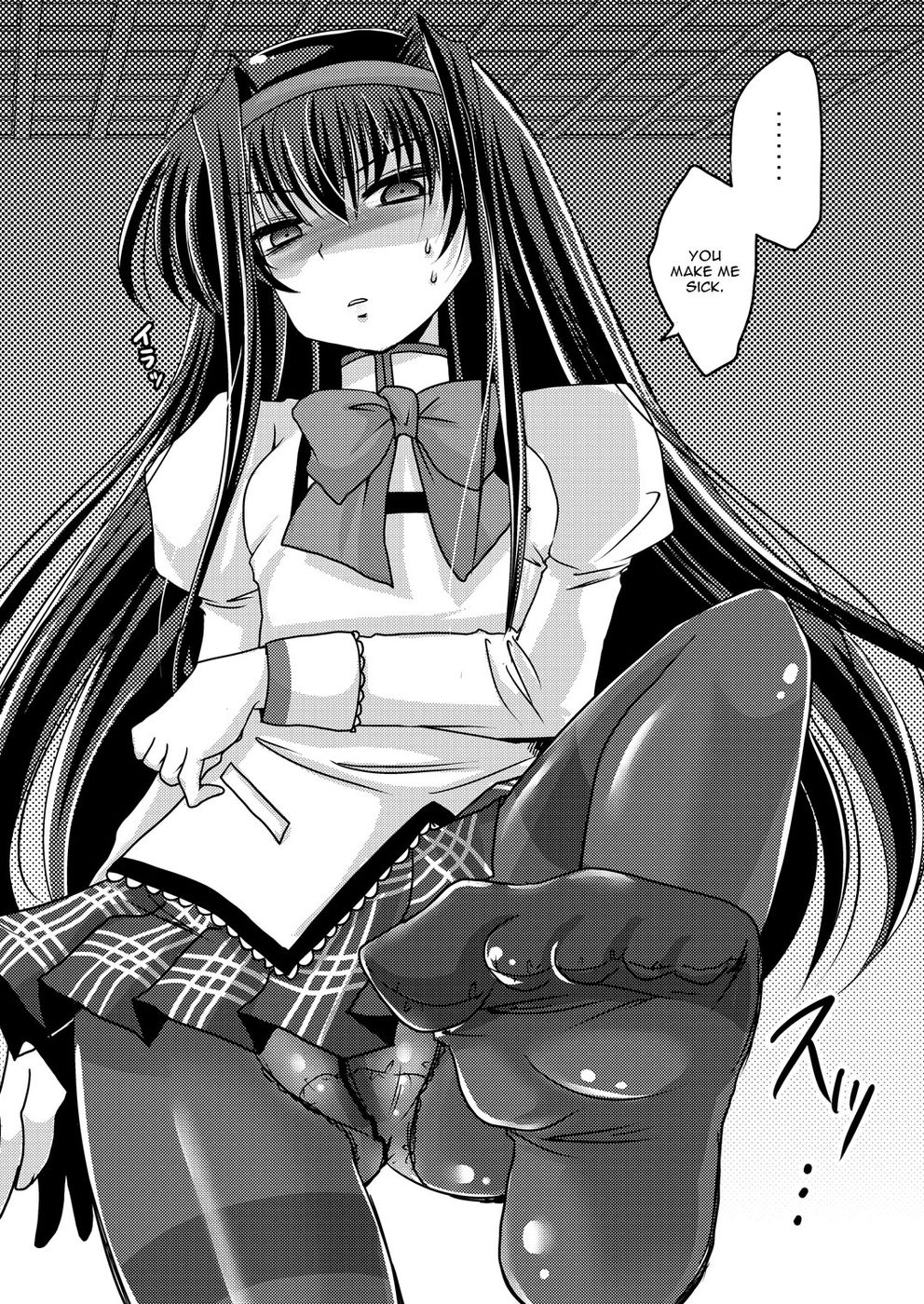 Hentai Manga Comic-Homuhomu ni Buta wo Miru youna Me de Mikudasarete Fumarete Ashikoki Sareru Hon-Read-16